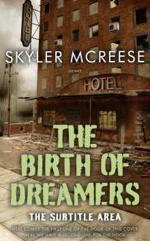 Pre Made Book Cover Metallic Bronze