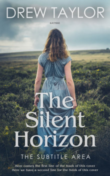 Pre Made Book Cover Limed Spruce