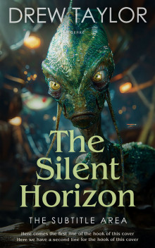 Pre Made Book Cover Outer Space