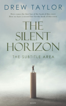 Pre Made Book Cover Powder Ash