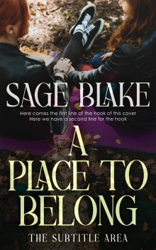 Pre Made Book Cover Cocoa Brown