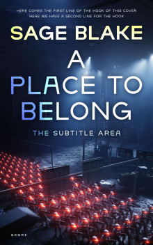 Pre Made Book Cover Ebony Clay