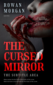 Pre Made Book Cover Cocoa Brown