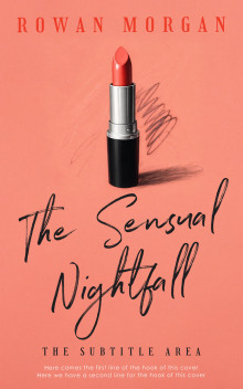 Pre Made Book Cover Apricot