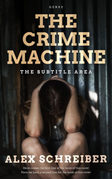 Pre Made Book Cover Sorrell Brown