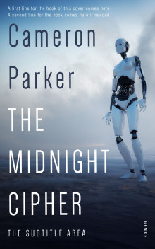 Pre Made Book Cover Pickled Bluewood