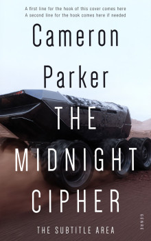 Pre Made Book Cover Thunder