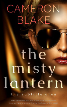 Pre Made Book Cover Antique Brass