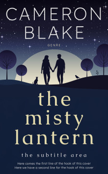 Pre Made Book Cover Mirage