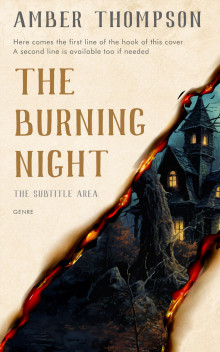 Pre Made Book Cover Janna