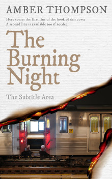 Pre Made Book Cover Cocoa Brown