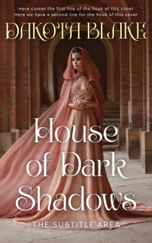 Pre Made Book Cover Metallic Bronze