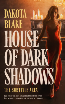 Pre Made Book Cover Tumbleweed