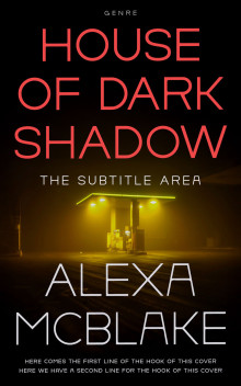 Pre Made Book Cover Crowshead