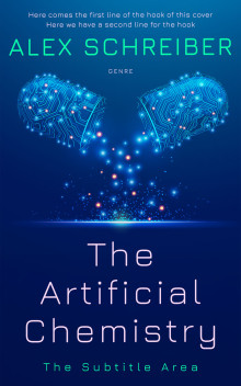 Pre Made Book Cover Gulf Blue