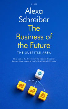 Pre Made Book Cover Denim