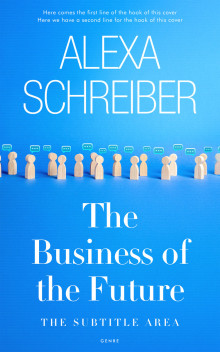 Pre Made Book Cover Dodger Blue