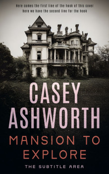 Pre Made Book Cover Log Cabin