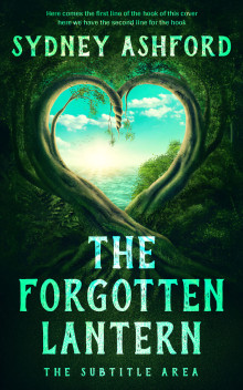 Pre Made Book Cover Palm Green