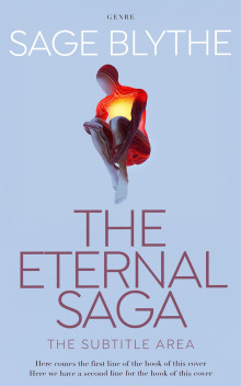 Pre Made Book Cover Periwinkle Gray