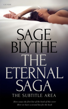 Pre Made Book Cover Swirl