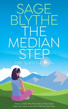 Pre Made Book Cover Curious Blue