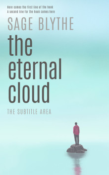 Pre Made Book Cover Jagged Ice