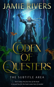 Pre Made Book Cover Firefly