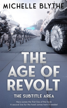 Pre Made Book Cover Pale Sky