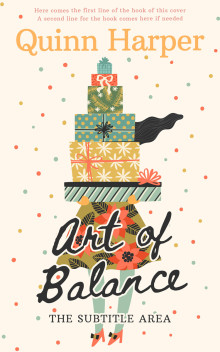 Pre Made Book Cover White Linen