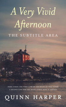 Pre Made Book Cover Americano