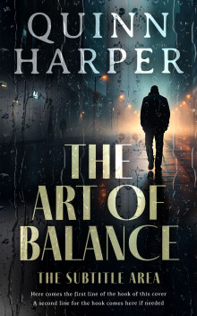 Pre Made Book Cover Heathered Gray