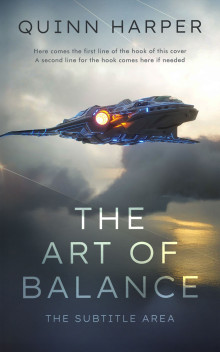 Pre Made Book Cover Mako