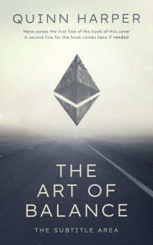 Pre Made Book Cover Moon Mist