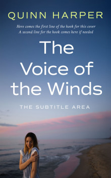 Pre Made Book Cover Blue Bayoux