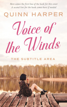 Pre Made Book Cover White Linen