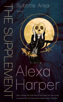 Pre Made Book Cover Cinder