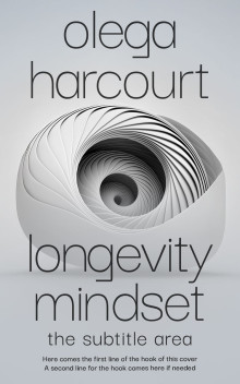 Pre Made Book Cover French Gray