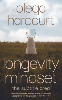 Pre Made Book Cover Taupe