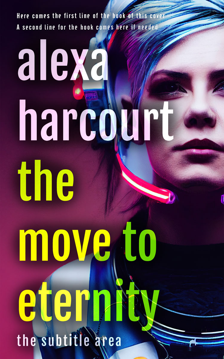 Pre Made Book Cover Cameo