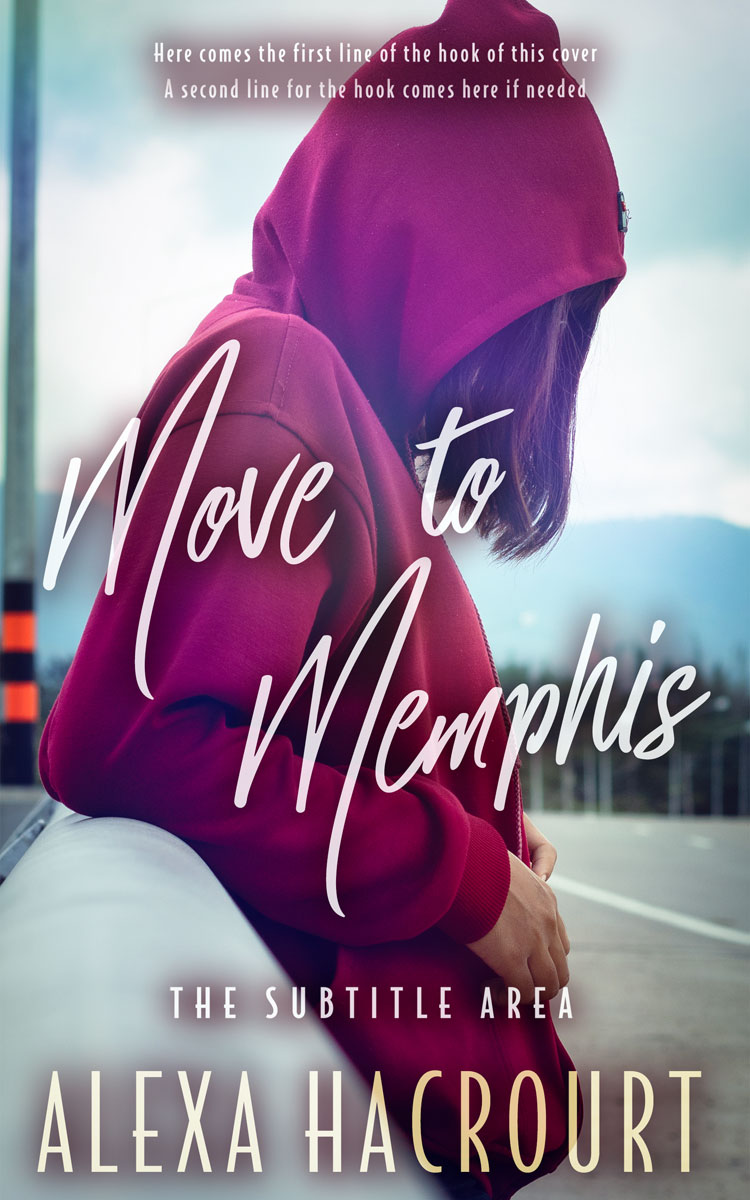 Pre Made Book Cover Silver Sand