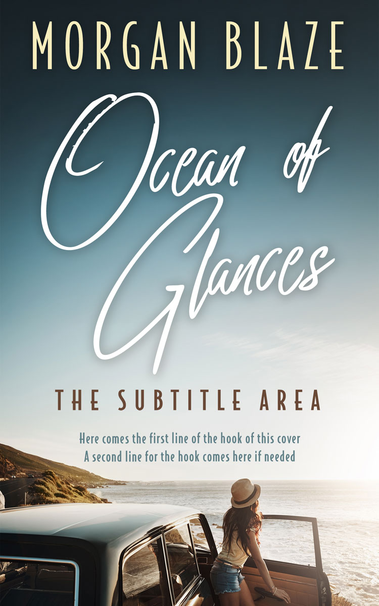 Pre Made Book Cover Pumice