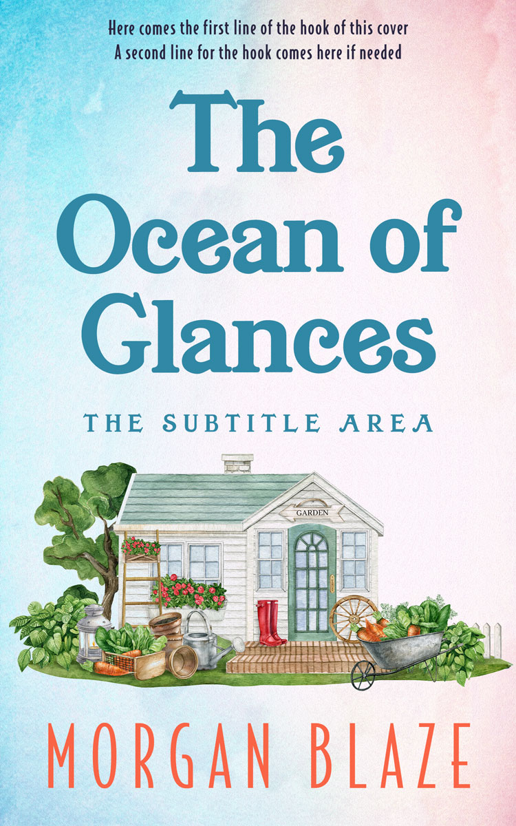 Pre Made Book Cover Athens Gray