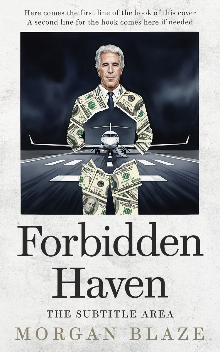 Pre Made Book Cover Quill Gray