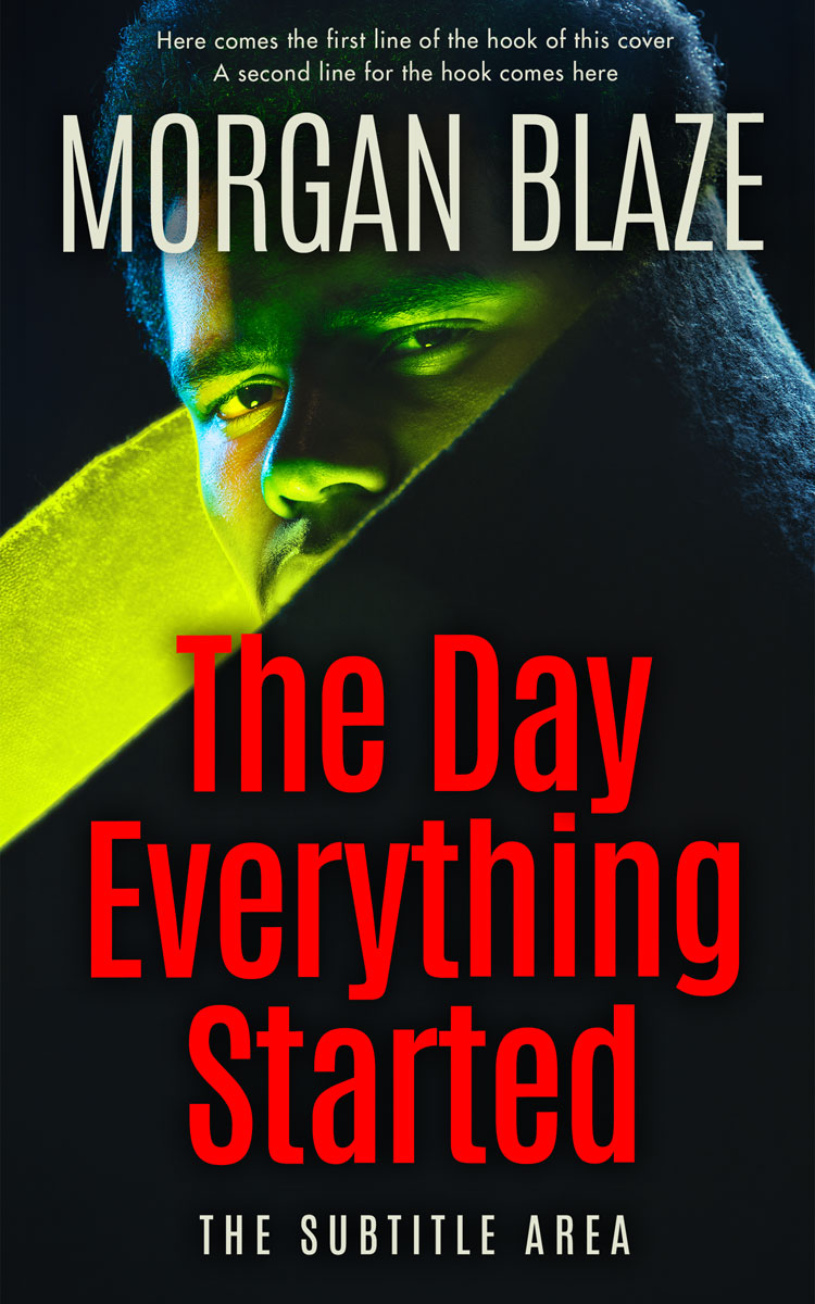 Pre Made Book Cover Hot Cinnamon