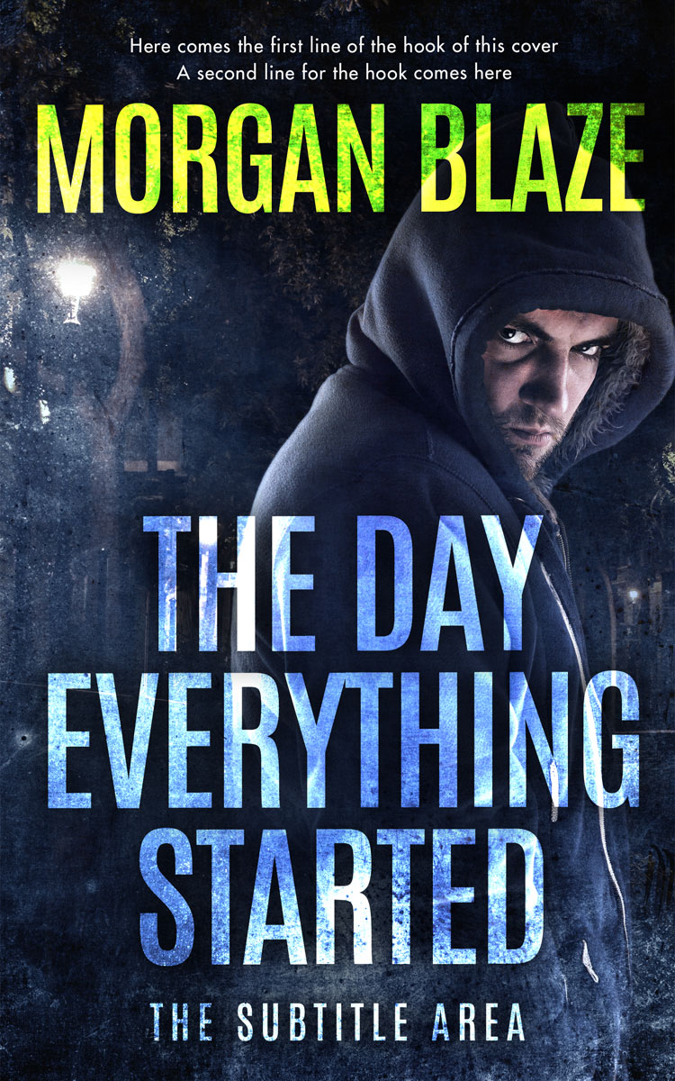 Pre Made Book Cover Mirage