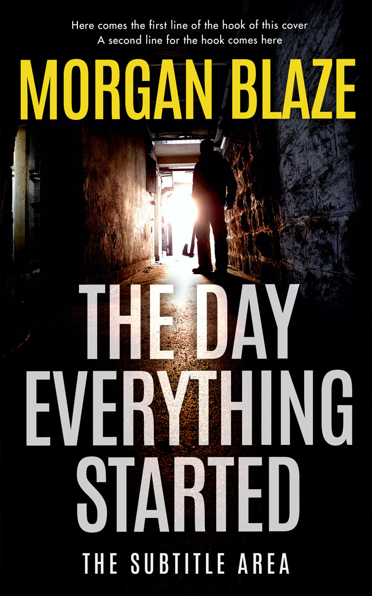 Pre Made Book Cover Cod Gray