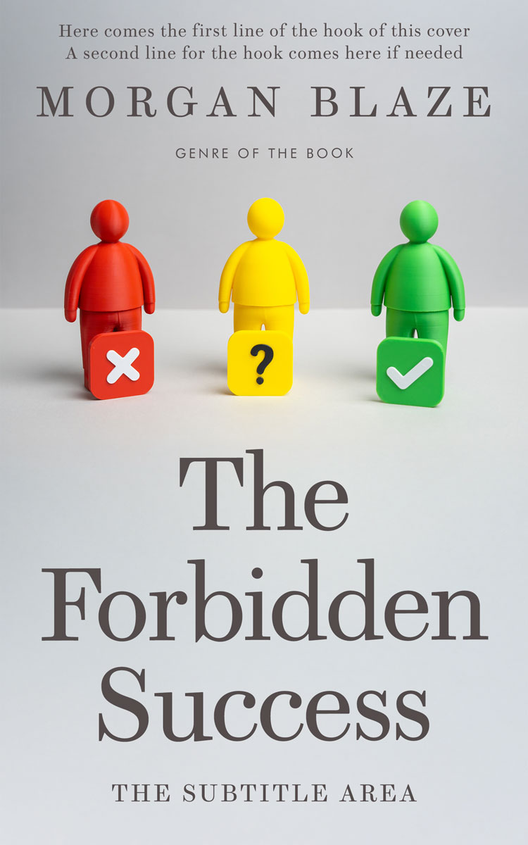 Pre Made Book Cover Iron