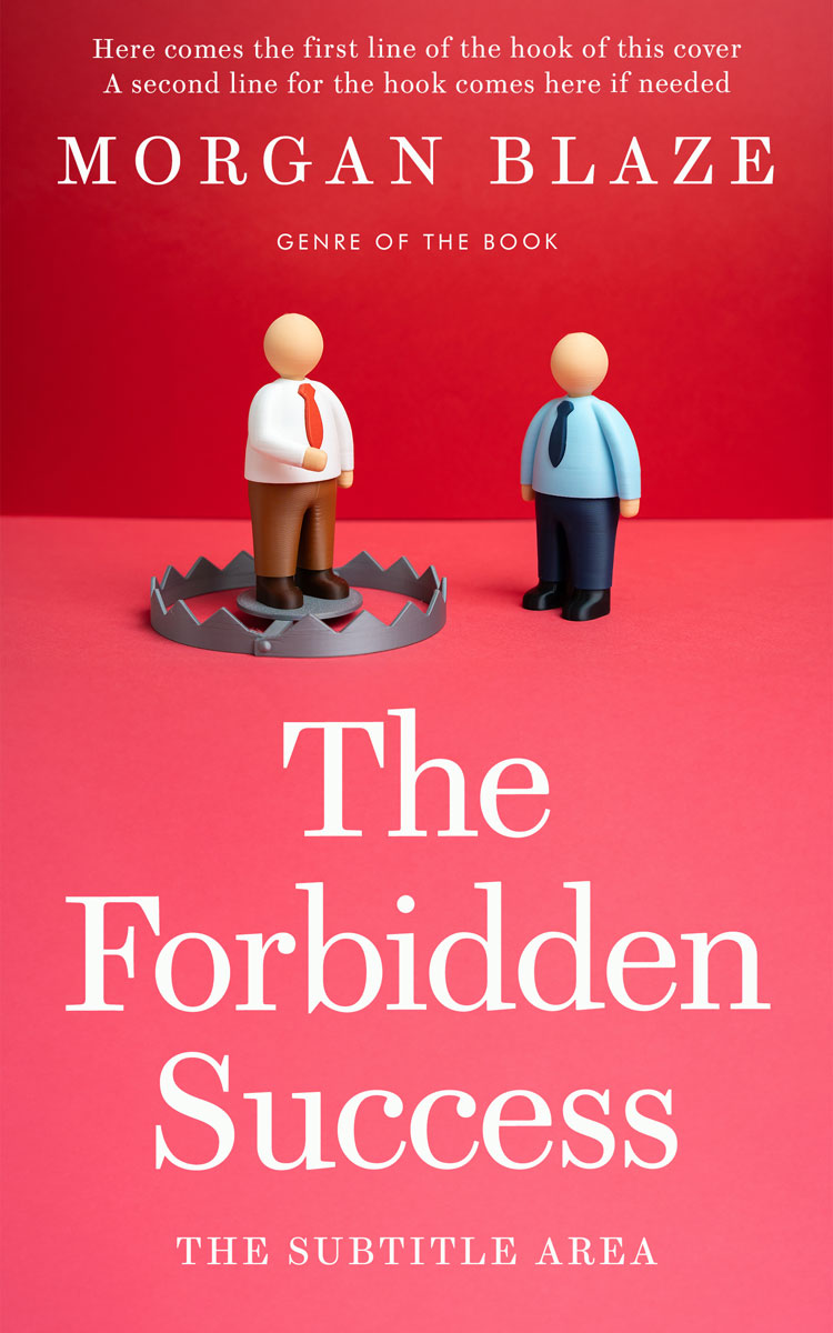 Pre Made Book Cover Carnation