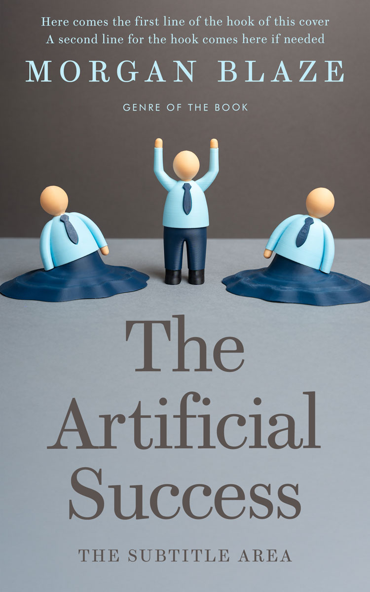 Pre Made Book Cover Regent Gray